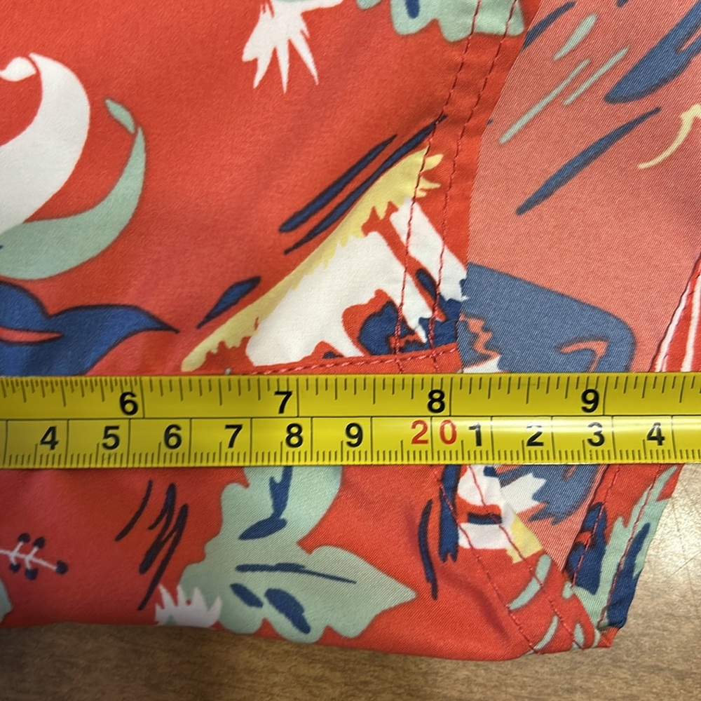 Polo Ralph Lauren Men Red Tropical Hawaiian Print Swim Trunks Drawstring M
E - Picture 16 of 17